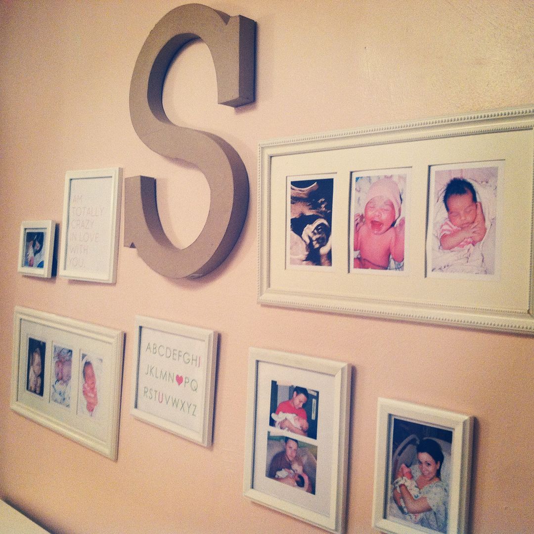 Nursery Wall What I Framed At Home With Natalie